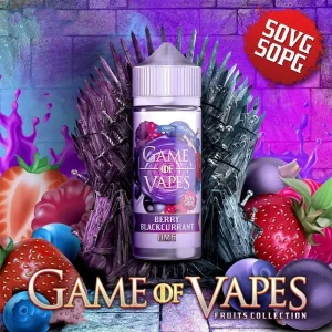GAME OF VAPES 100ML E LIQUID VAPE JUICE 0MG NO NICOTINE VG/PG 50/50