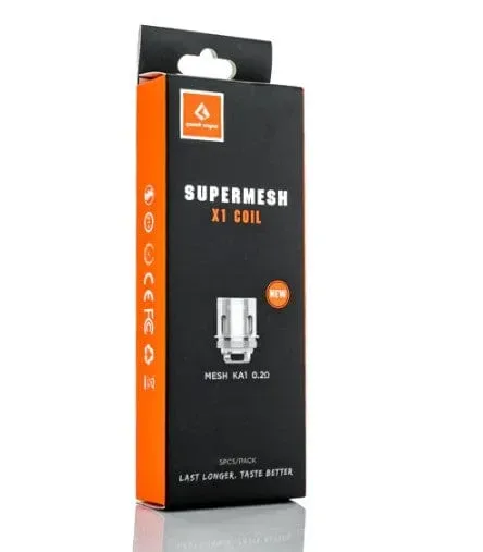 Geekvape Super Mesh X1/X2 Coils (5 Pack)