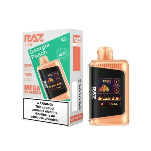 Georgia Peach - RAZ LTX DC25000 Disposable Vape