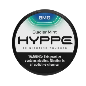 Glacier Mint Hyppe Nicotine Pouches
