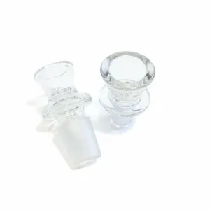 Glass Honeycomb Cone Bowl