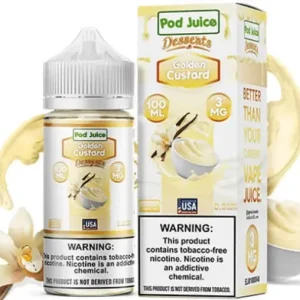 Golden Custard By Pod Juice 100ML