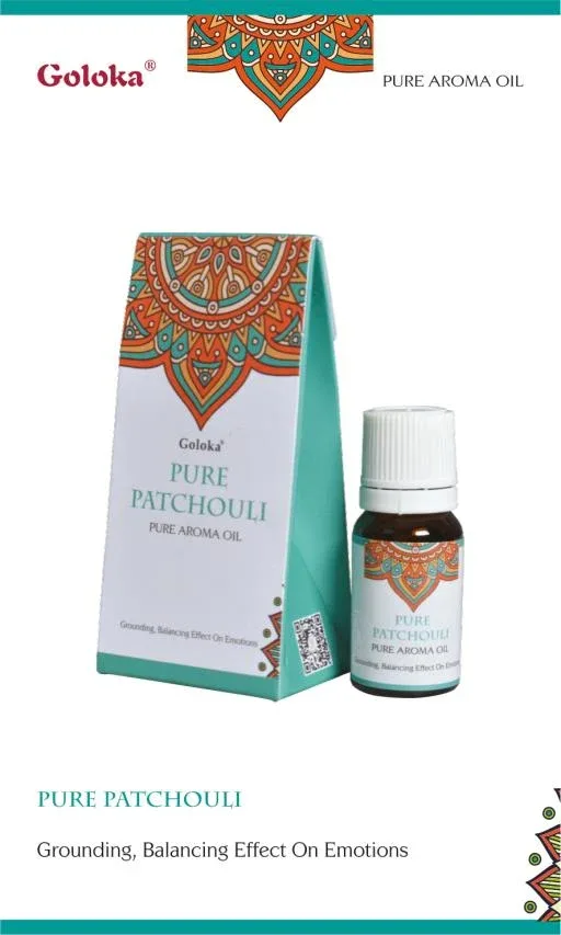 Goloka - 10ml Pure Patchouli Aroma Oil