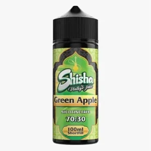 GREEN APPLE (SHISHA) 100ML E LIQUID VINTAGE JUICE PGVG 30/70