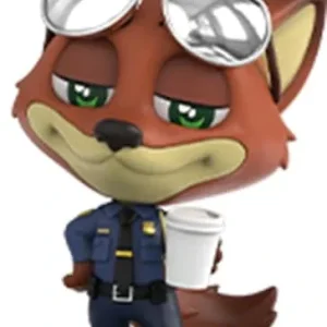 Hot Toys Cosbi Disney Zootopia Nick Wilde Police Officer Figure Collectible
