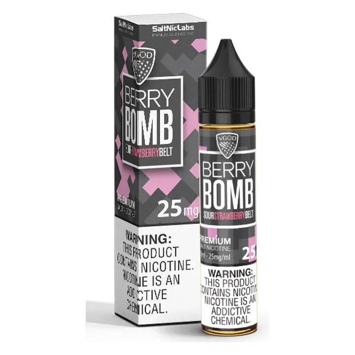 Iced Berry Bomb - 50mg - VGOD Salts - 30mL