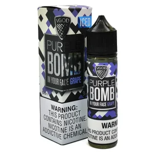 ICED Purple Bomb - VGOD E-Liquid - 60ml - 3mg