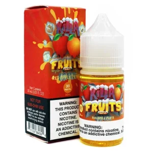 Iced Red Apple Peach - 50mg - Killa Fruits Salt - 30mL
