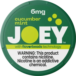 JOEY Cucumber Mint Nicotine Pouches 6mg (5 Pack)