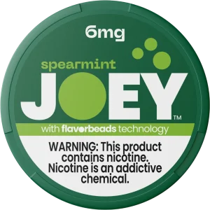 JOEY Spearmint Nicotine Pouches 6mg (5 Pack)