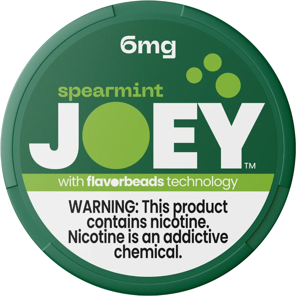 JOEY Spearmint Nicotine Pouches 6mg (5 Pack)