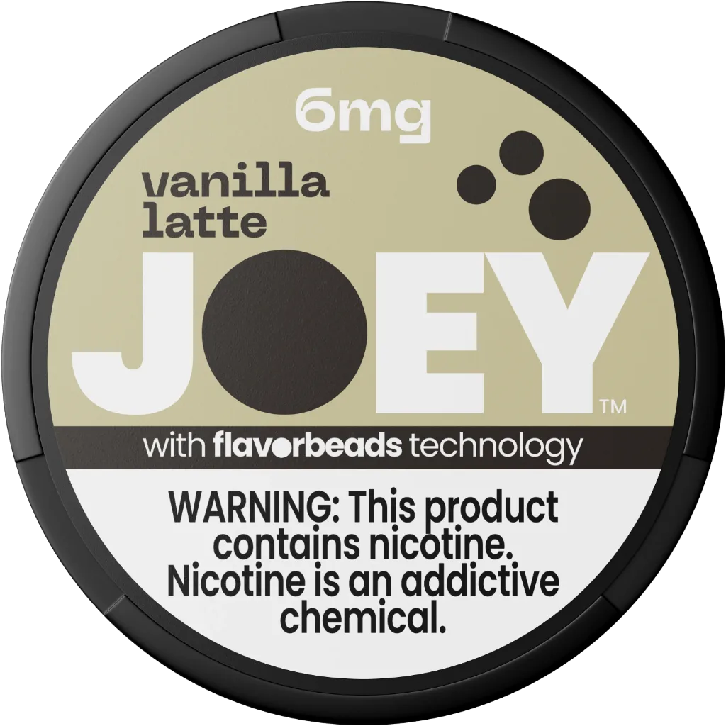 JOEY Vanilla Latte Nicotine Pouches 6mg (5 Pack)