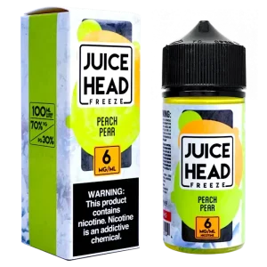 Juice Head Peach Pear Chilled Vape e-Liquid 100mL