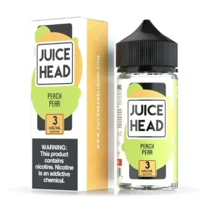Juice Head Peach Pear Vape e-Liquid 100mL