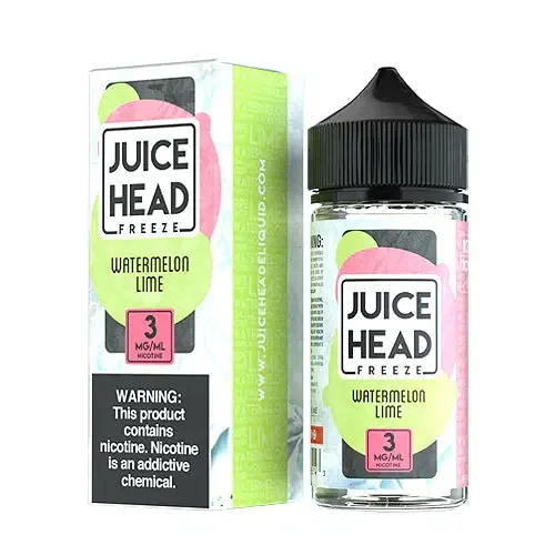 Juice Head Watermelon Lime Chilled Vape e-Liquid 100mL