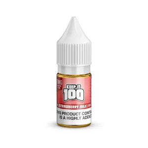 Keep It 100 Strawberry Milk Nic Salt E-Liquid