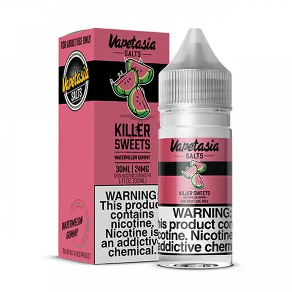 Killer Sweets Watermelon Gummy by Vapetasia Synthetic Salts 30ml