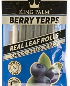 KING PALM - BERRY TERPS 5 MINIS