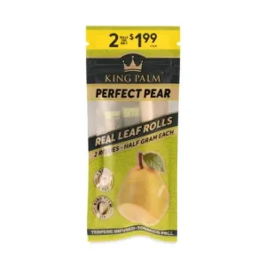 KING PALM ROLLIES 2PK - PERFECT PEAR .5G