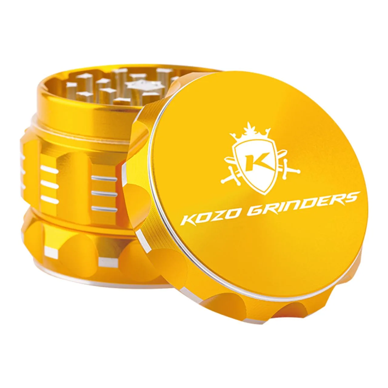 KOZO GRINDER M1- 2″ ALUMINUM- 4CT