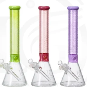 Legendary 16” 7mm Sandblasted Beaker Bong