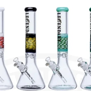 Legendary 16” 7mm Wig Wag Beaker Bong