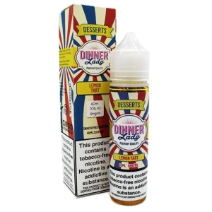 Lemon Tart - 3mg - Vape Dinner Lady - 60mL
