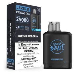 Level X Boost G2 20mL Pods | Vape Cloud Canada