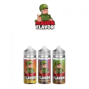MAJOR Flavor E Liquid 100ml Shortfill – Premium Vape Juice £8.90