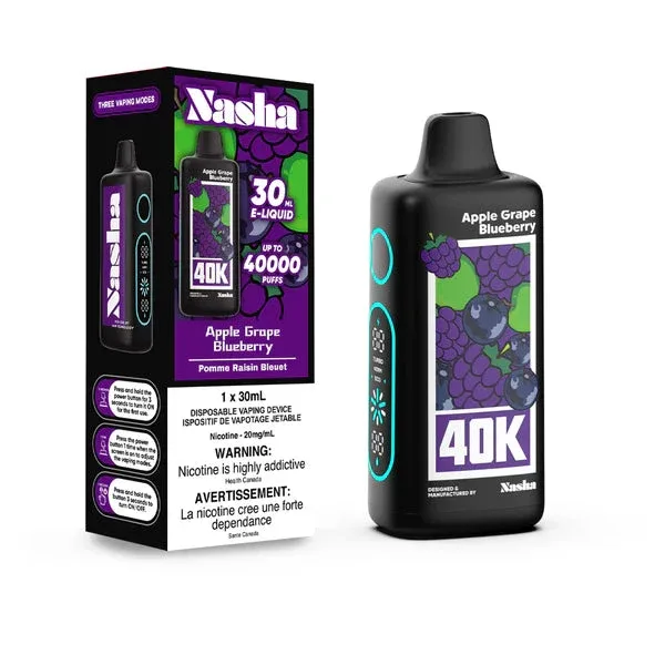 Nasha 40K Disposable Vape | Online Only Pricing