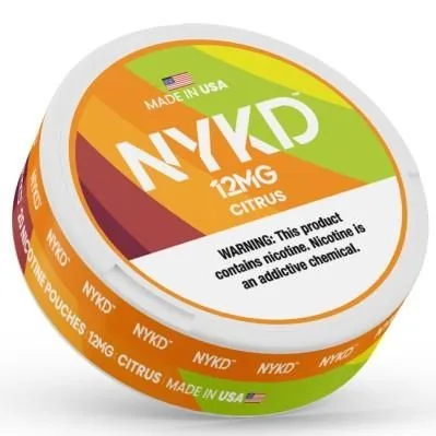 NYKD Citrus Nicotine Pouches (5 Pack) - Image 2