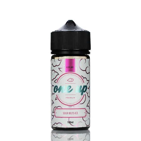 One Up Premium E-liquids – Sour Belts Ice – 100ml - Image 2
