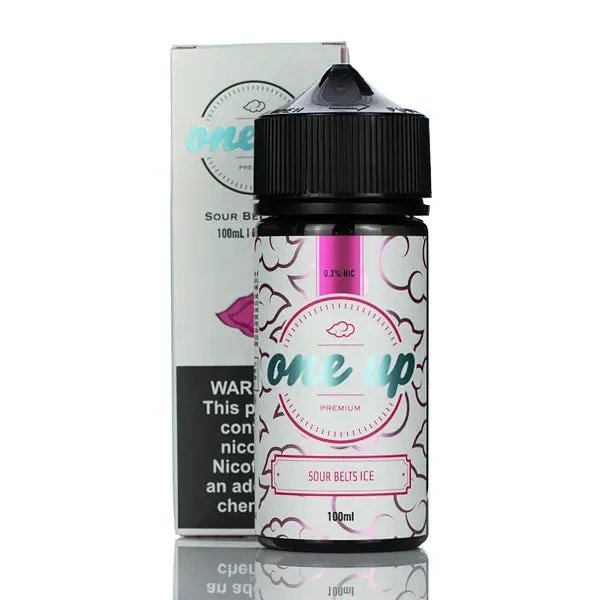 One Up Premium E-liquids – Sour Belts Ice – 100ml