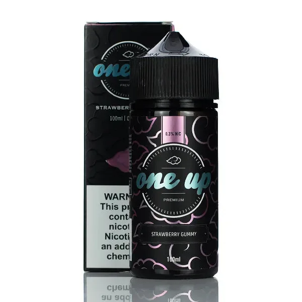 One Up Premium E-liquids – Strawberry Gummy – 100ml