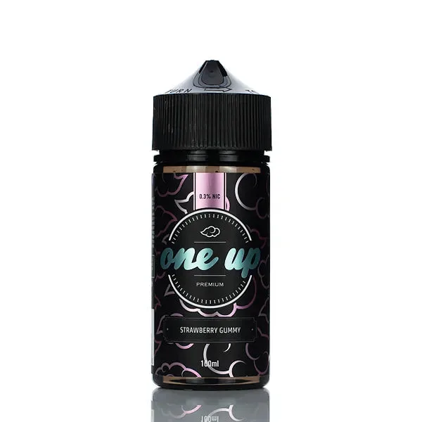 One Up Premium E-liquids – Strawberry Gummy – 100ml - Image 2