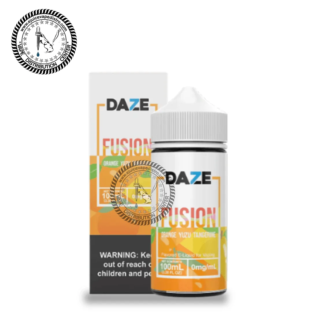 Orange Yuzu Tangerine by 7 Daze Fusion 100ML - Image 2