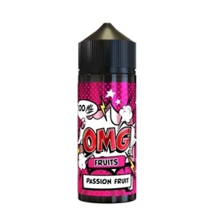 PASSION FRUIT 100ML E LIQUID OMG FRUITS PGVG 50/50