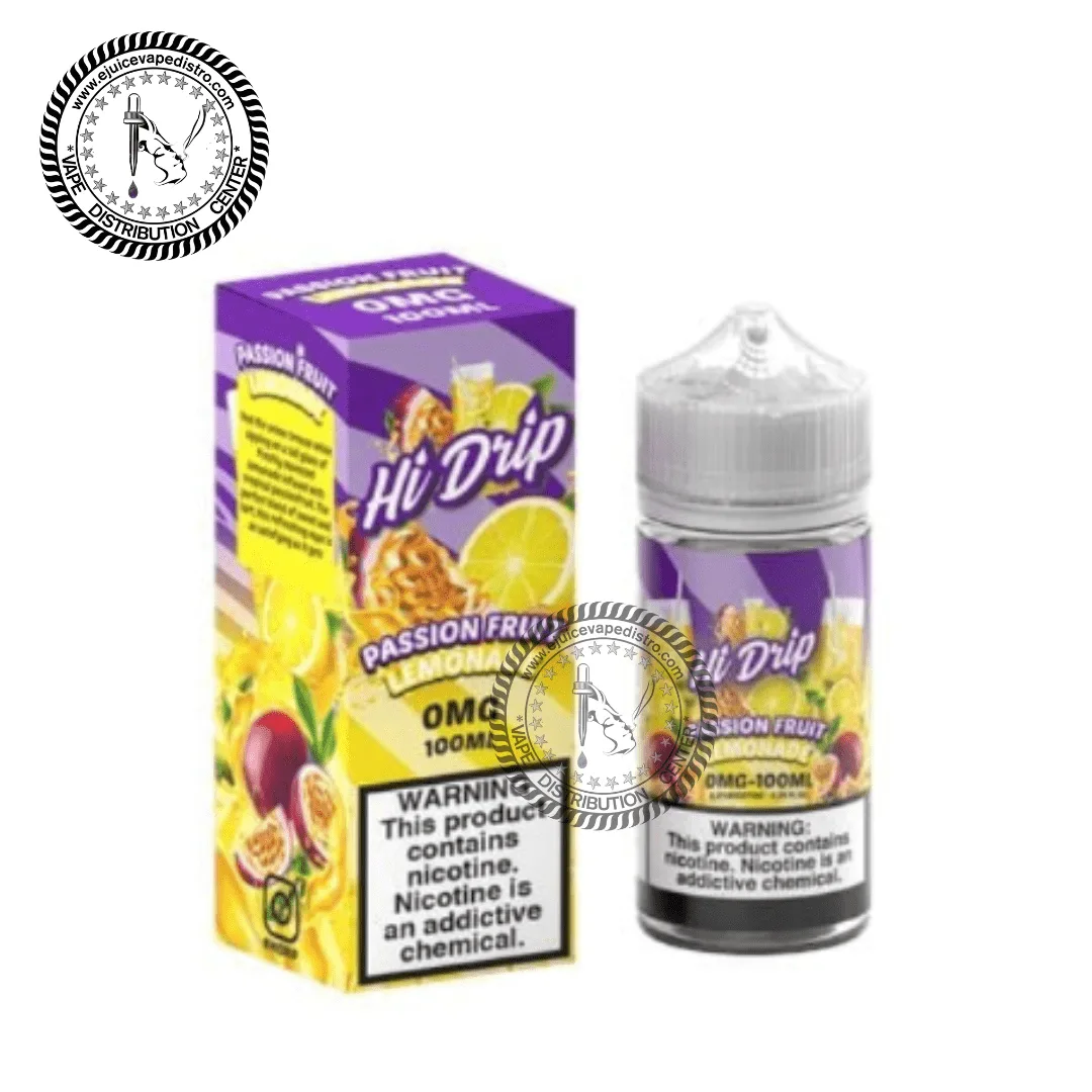 Passion Fruit Lemonade by Hi-Drip 100ML - Image 2