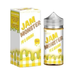 PB & Jam Banana by Jam Monster 100ML