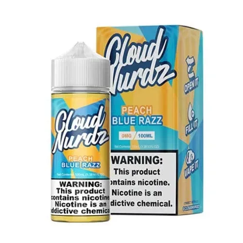 Peach Blue Razz by Cloud Nurdz 100ML