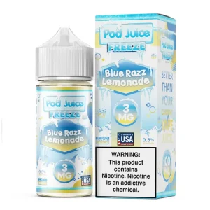Pod Juice FREEZE – Blue Razz Lemonade – 100ML E-Liquid