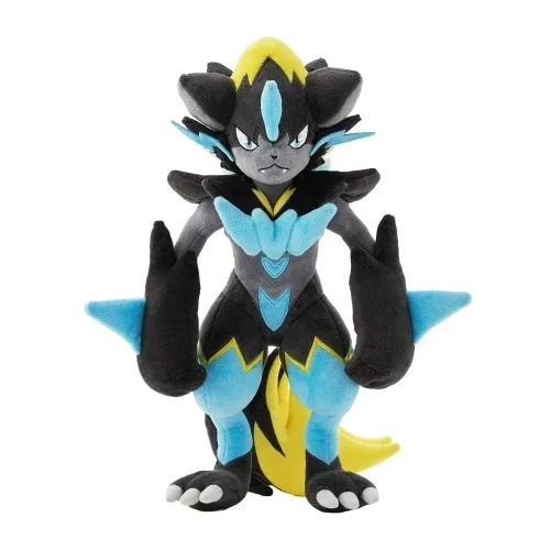 Pokemon Mega Zeraora Plush Toy with Soft Stuffing and Large Size