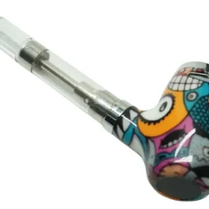 Pop Art Sherlock Pipe 510 Cartridge Battery 900mAh