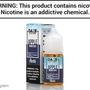 REDS GRAPE APPLE ICED BY 7 DAZE SYNTHETIC SALT 30ML