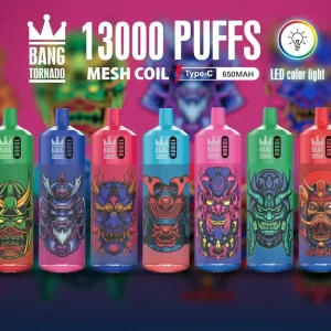 Bang Tornado 13k Puffs Rechargeable Disposable Vape