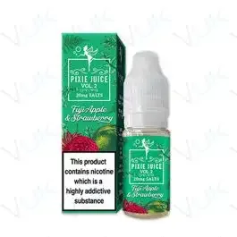 Pixie Juice Vol II Fuji Apple & Strawberry Nic Salt 4 for £10