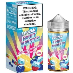 Blueberry Raspberry Lemon Ice | Frozen Fruit Monster