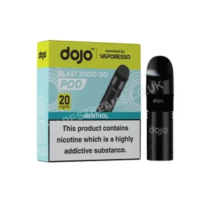 Dojo Blast 2000 Go Menthol Prefilled Pod
