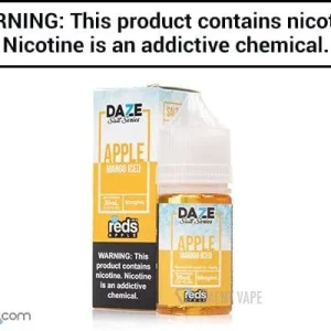 REDS MANGO APPLE ICED BY 7 DAZE SYNTHETIC SALT 30ML