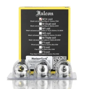 Horizon Falcon M1+ Mesh Replacement Coil Head 0.16ohm (3 Pack) by Horizon Tech